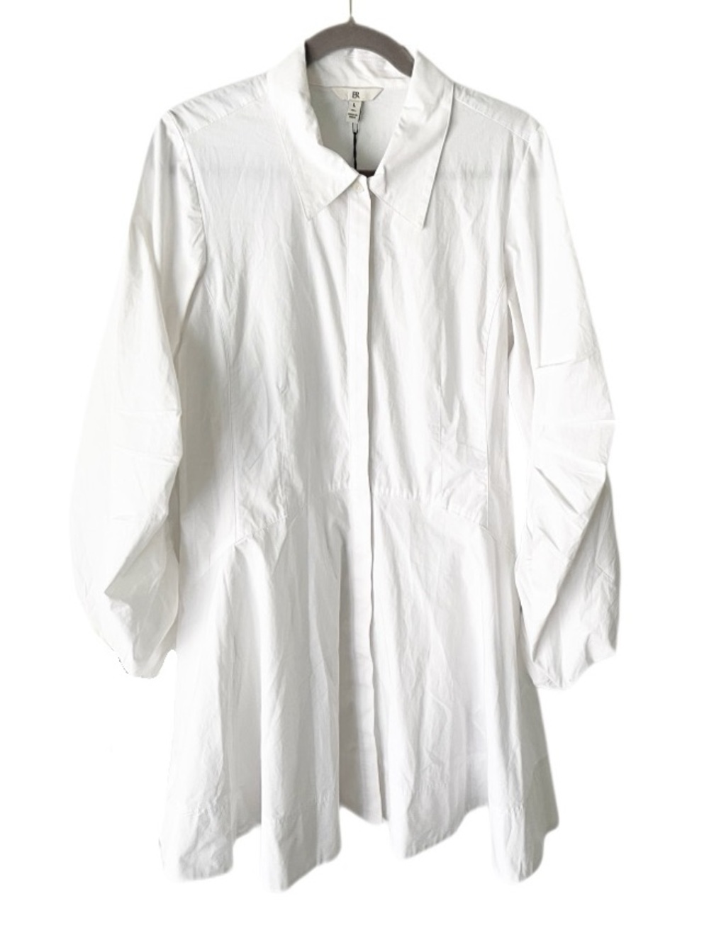 Banana Republic Paxton Poplin Mini Dress Size Large Tall Clean‎ Girl Avant Garde
